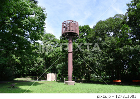 秋ヶ瀬公園の森防災無線_01 秋ヶ瀬公園の森防災無線_01 127813083