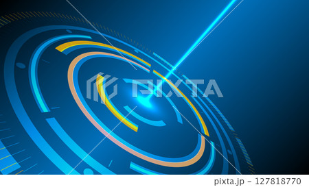 Hi-tech Stroke light background material for presentation 127818770