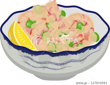 海老と枝豆のかき揚げ 127819561