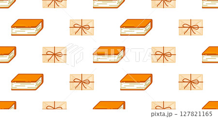 Seamless Book Letter Pattern Design Seamless Book Letter Pattern Design 127821165