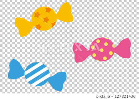 Cute candy illustration Cute candy illustration 127821436