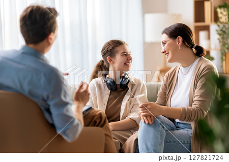 Consultation of the patient with a psychologist Consultation of the patient with a psychologist 127821724