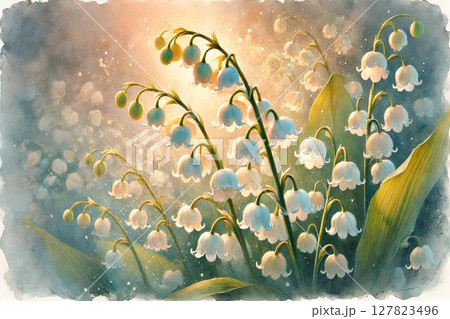 スズランの花 スズランの花 127823496