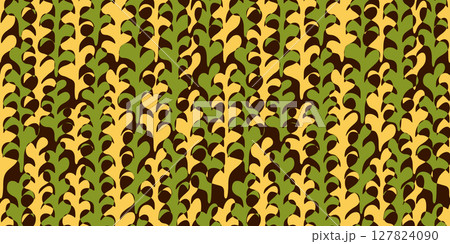 有機的なイラストパターン 有機的なイラストパターン 127824090