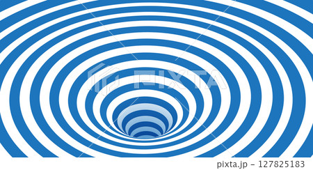 Blue and white space wormhole illusion bg 127825183