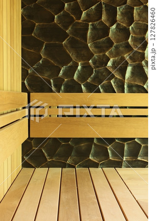 Explore the Stylish Geometric Design within the realm of Modern Interior Architecture today 127826460