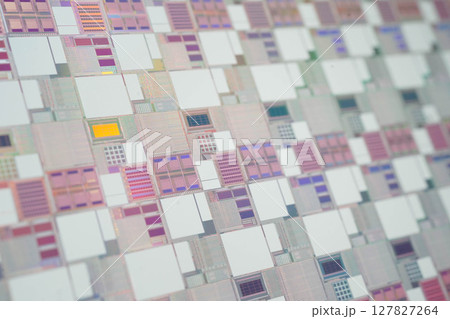 Silicon wafer for manufacturing semiconductor of integrated circuit. Silicon wafer for manufacturing semiconductor of integrated circuit. 127827264