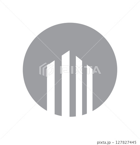 Construction Logo Vector Design Icon Graphic 127827445