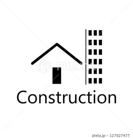 Construction Logo Vector Design Icon Graphic 127827477