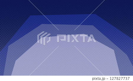 効果背景　心配　　ポップ　青 127827737