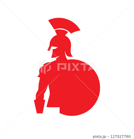 Spartan logo design template elements sparta vector Image Spartan logo design template elements sparta vector Image 127827760