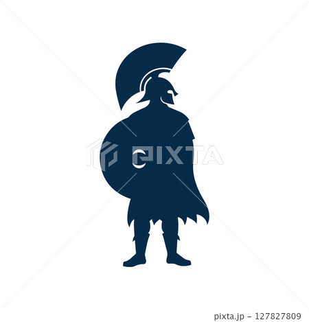 Spartan logo design template elements sparta vector Image Spartan logo design template elements sparta vector Image 127827809