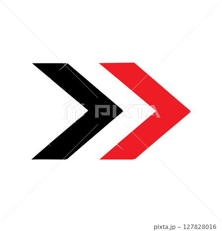 Abstract minimalist geometric logo brand design 127828016