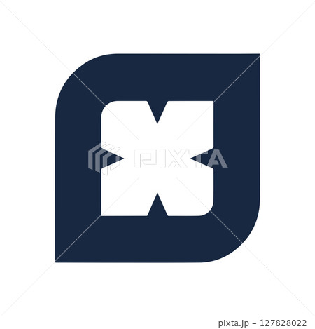 Abstract minimalist geometric logo brand design Abstract minimalist geometric logo brand design 127828022