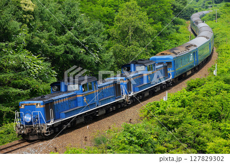 寝台特急「北斗星」　室蘭本線 127829302