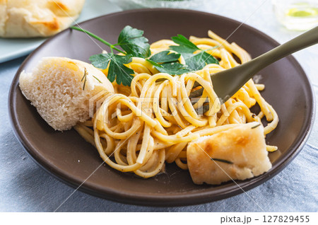 ランチのパスタプレート 127829455