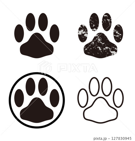 ねこのあしあと 4個セット ねこのあしあと 4個セット 127830945
