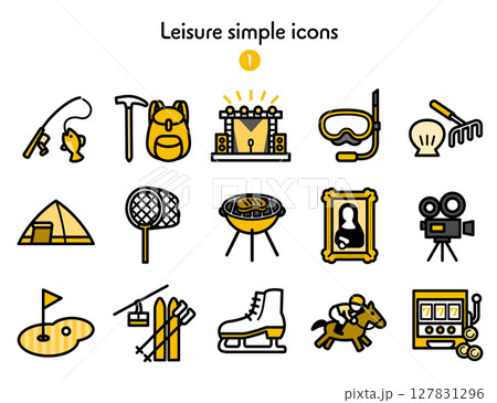 アイコン集 レジャー アイコン集 レジャー 127831296