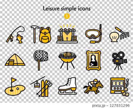 アイコン集 レジャー アイコン集 レジャー 127831296
