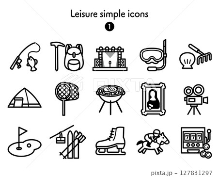 アイコン集 レジャー アイコン集 レジャー 127831297