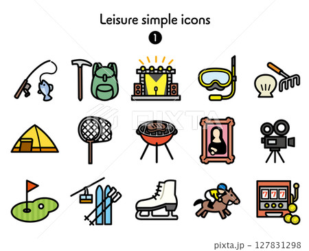 アイコン集 レジャー アイコン集 レジャー 127831298