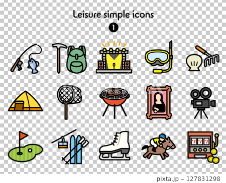 アイコン集 レジャー アイコン集 レジャー 127831298
