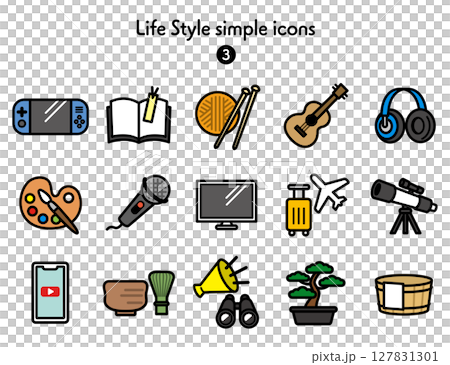 アイコン集 趣味 127831301