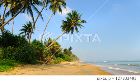 Amazing sea view blue sea, exotic travel destination. Amazing sea view blue sea, exotic travel destination. 127832493