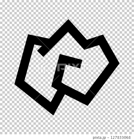 Waste paper pictogram 127833068