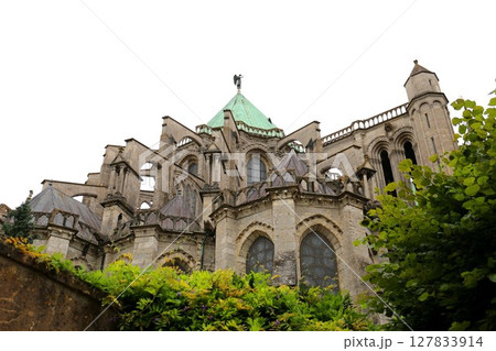 シャルトルにある世界遺産シャルトル大聖堂の後塵 127833914