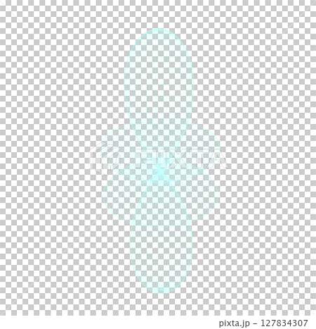 電子軌道線框 127834307