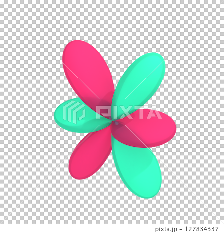 Diagram of electron orbits 127834337