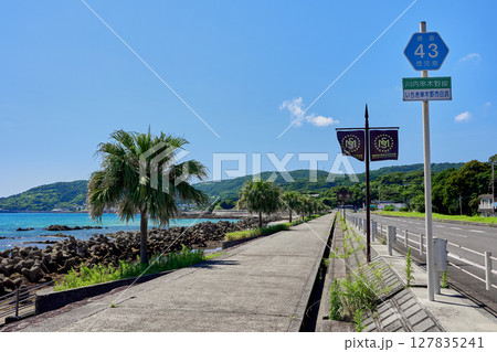 白浜海岸(鹿児島県いちき串木野市羽島) 白浜海岸(鹿児島県いちき串木野市羽島) 127835241
