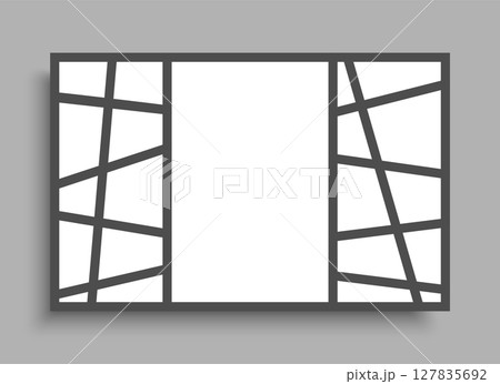 Template collage of 21 frames, images, photo Template collage of 21 frames, images, photo 127835692