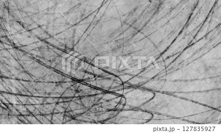 Aerial view car tire marks abstract street road background with black tire marks on race track, Texture and background car automobile and automotive skid tire marks. Aerial view car tire marks abstract street road background with black tire marks on race track, Texture and background car automobile and automotive skid tire marks. 127835927