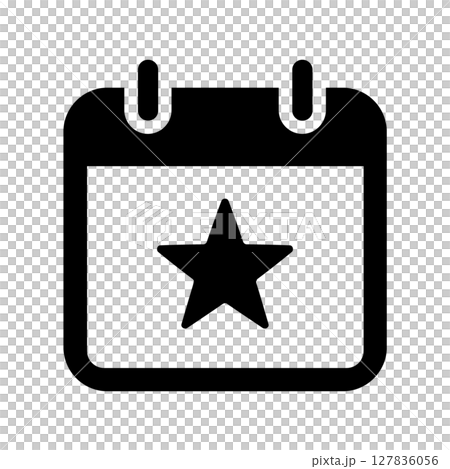 Event and campaign calendar icons Event and campaign calendar icons 127836056