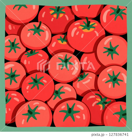 フレッシュなトマトの背景 127836741