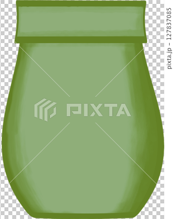 Beautiful shape and style of green ceramic vase for decorate home and room. Beautiful shape and style of green ceramic vase for decorate home and room. 127837085