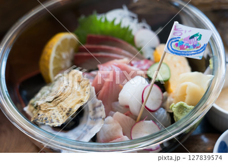 朝市食堂 のも丼スペシャル 朝市食堂 のも丼スペシャル 127839574