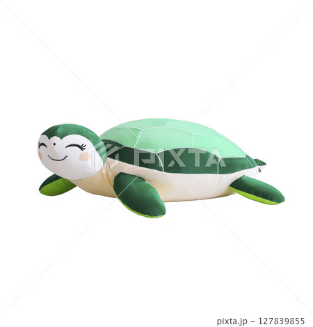 Cute plush turtle toy with smiling face and green shell, perfect for cuddling and decoration. Its soft texture and adorable design make it ideal for children and turtle enthusiasts Cute plush turtle toy with smiling face and green shell, perfect for cuddling and decoration. Its soft texture and adorable design make it ideal for children and turtle enthusiasts 127839855