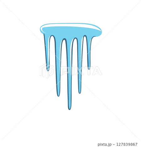Blue paint drip design with glossy finish, resembling liquid flowing downward. image has modern and artistic style, suitable for creative projects Blue paint drip design with glossy finish, resembling liquid flowing downward. image has modern and artistic style, suitable for creative projects 127839867