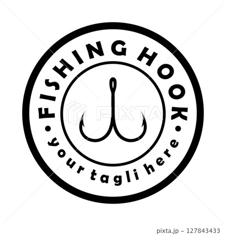 fishing hook logo design, fishing bait, fishing shop, tournament, angler, fishing community fishing hook logo design, fishing bait, fishing shop, tournament, angler, fishing community 127843433