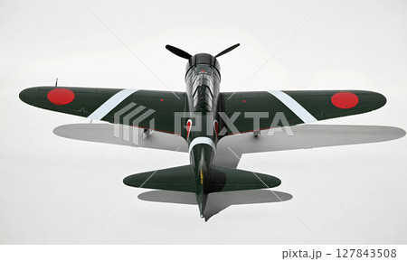 零戦21型、1/72スケール模型、第201航空隊、フォーカスシフト撮影 127843508