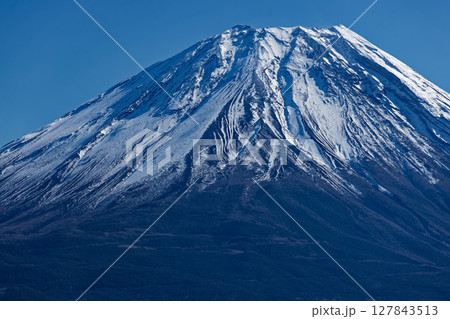 竜ヶ岳から見る初冬の富士山 127843513
