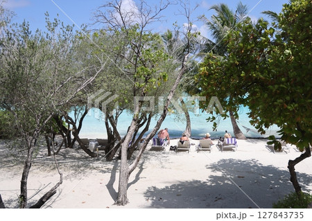 モルジブの美しい景色 モルジブの美しい景色 127843735