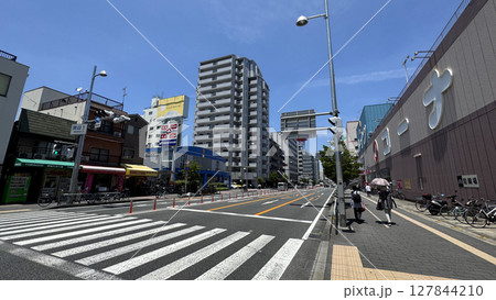 大阪市城東区関目周辺の風景　 127844210