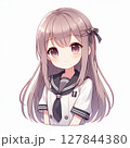 オシャレ好きな可愛い女の子 127844380