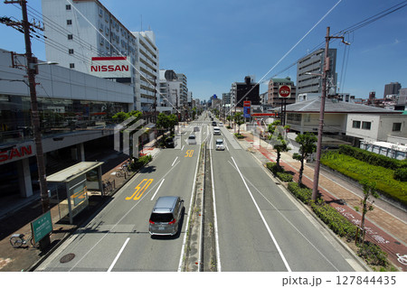 大阪市都島区　都島本通　野江周辺の風景 127844435