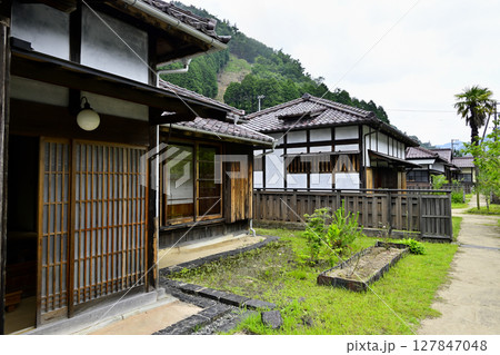 生野鉱山　鉱山町の町並 127847048