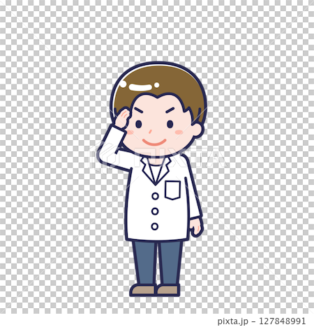 Pharmacist/Diagonal/Male 02 127848991